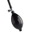 Duże czarne dildo z funkcją pompowania