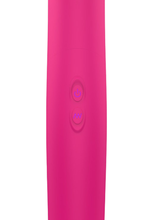 Dildo z wibracjami oraz ruchem posuwistym - 45 cm