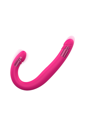 Dildo z wibracjami oraz ruchem posuwistym - 45 cm