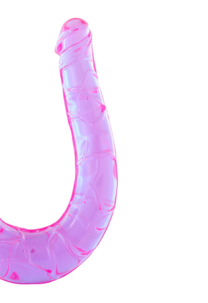 Niewielkie, podwójne, żelowe dildo