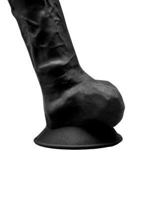 Dildo z mocną przyssawką