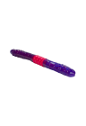 Podwójny wibrator z dwoma silnikami, purpurowy