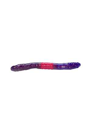 Podwójny wibrator z dwoma silnikami, purpurowy