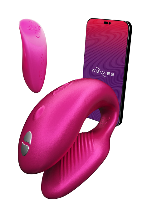 Różowy wibrator dla par sterowany aplikacją mobilną - We-Vibe Chorus Różowy wibrator dla par sterowany aplikacją mobilną - We-Vibe Chorus