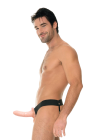 Pusty strap-on dla kobiet i mężczyzn - 18 cm