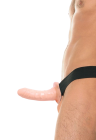 Pusty strap-on dla kobiet i mężczyzn - 18 cm