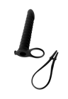 Profilowany strap on do podwójnej stymulacji - z pętlą