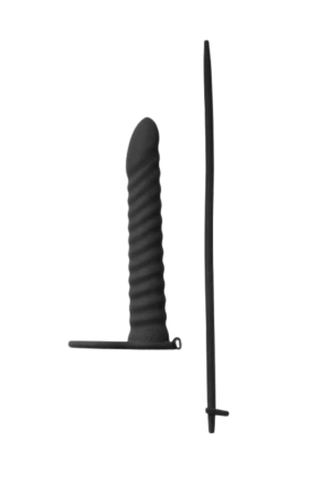 Profilowany strap on do podwójnej stymulacji - z pętlą