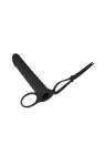 Profilowany strap on do podwójnej stymulacji - z pętlą