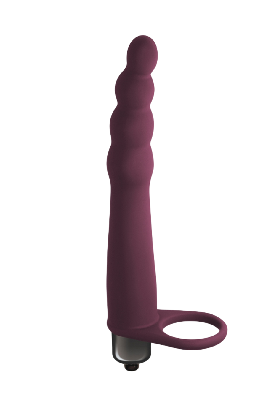 Stymulator analny, strap-on ze zintegrowanym pierścieniem Stymulator analny, strap-on ze zintegrowanym pierścieniem