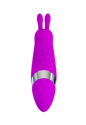 Wibrujący masażer łechtaczki z króliczkiem - USB