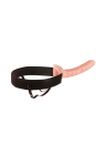 Proteza na penisa, pusty strap-on - 25 cm