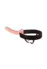 Proteza na penisa, pusty strap-on - 25 cm