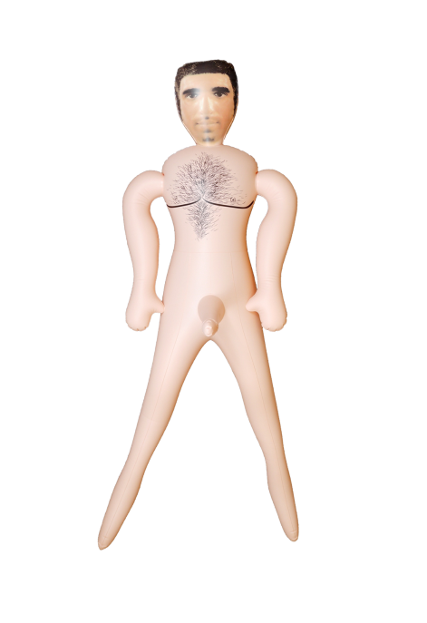 Produkt nadmuchiwany - lalka męska