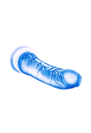 Dildo bez jąder, żelowe z przyssawką - 22 cm