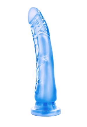 Dildo bez jąder, żelowe z przyssawką - 22 cm