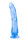Dildo bez jąder, żelowe z przyssawką - 22 cm