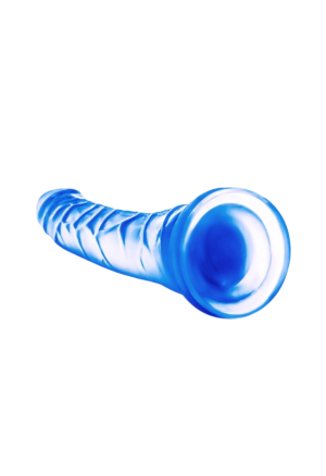 Dildo bez jąder, żelowe z przyssawką - 22 cm