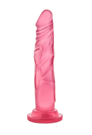 Żelowe dildo bez jąder, dong z przyssawką