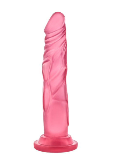 Żelowe dildo bez jąder, dong z przyssawką