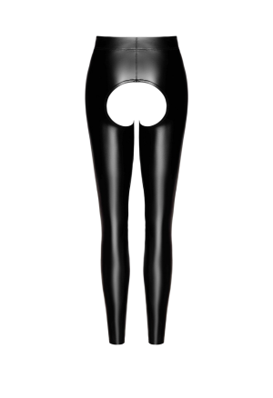 Błyszczące legginsy
