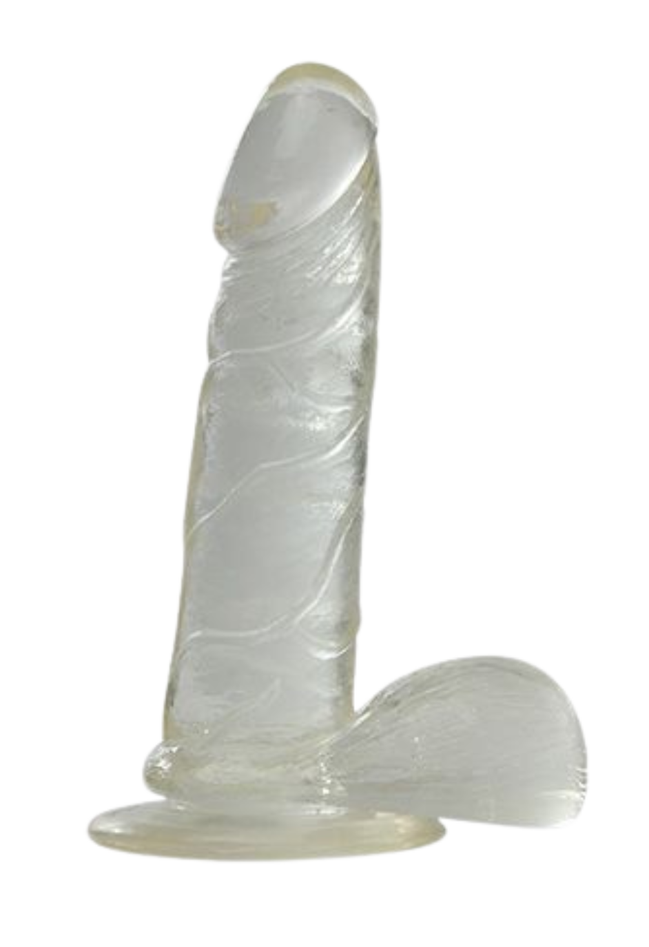 Realistyczne, żelowe dildo, przezroczyste - 16.5 cm Realistyczne, żelowe dildo, przezroczyste - 16.5 cm
