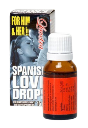 Spanish Love Drops, mocna  hiszpańska mucha dla par - 15 ml