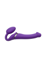 Wibrujący strap-on dla par - rozm. M