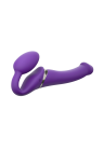 Wibrujący strap-on dla par - rozm. M