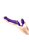 Wibrujący strap-on dla par - rozm. M