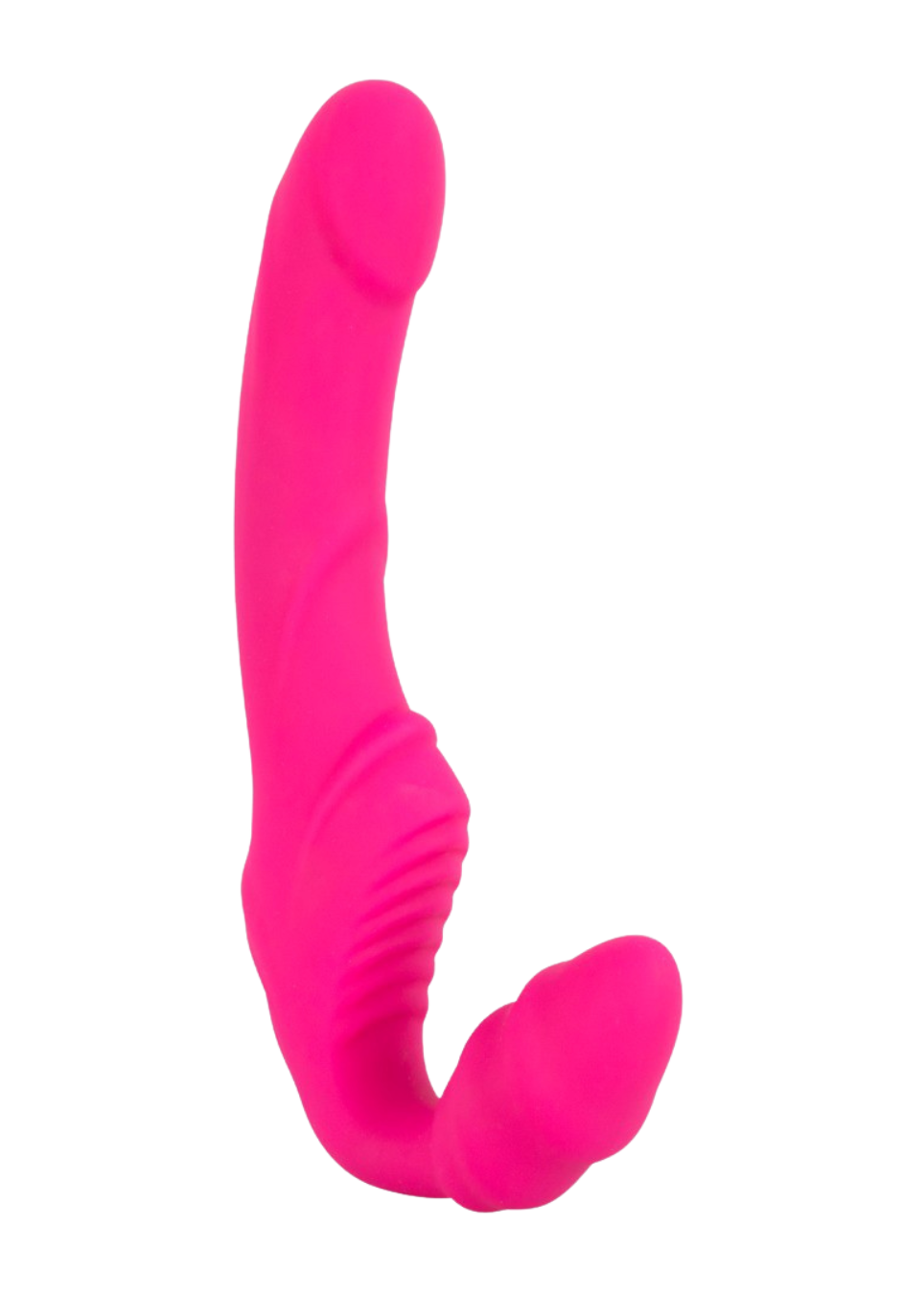 Pełny, podwójny strap-on dla par z wibracjami Pełny, podwójny strap-on dla par z wibracjami