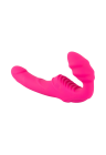 Pełny, podwójny strap-on dla par z wibracjami