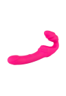 Pełny, podwójny strap-on dla par z wibracjami