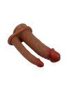 Podwójne dildo dla podwójnej penetracji i podwójnej przyjemności