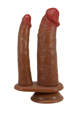 Podwójne dildo dla podwójnej penetracji i podwójnej przyjemności