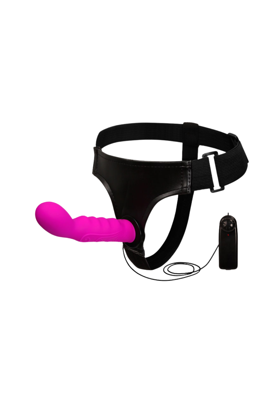 Strap-on z wibracjami, dla kobiet - stymulator punktu G