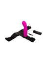Strap-on z wibracjami, dla kobiet - stymulator punktu G