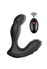 Podgrzewany stymulator prostaty i krocza sterowany pilotem