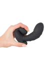 Pompowany masażer prostaty z wibracjami i pilotem do sterowania