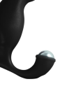 Masażer prostaty z ruchomą wypustką do stumulacji perineum