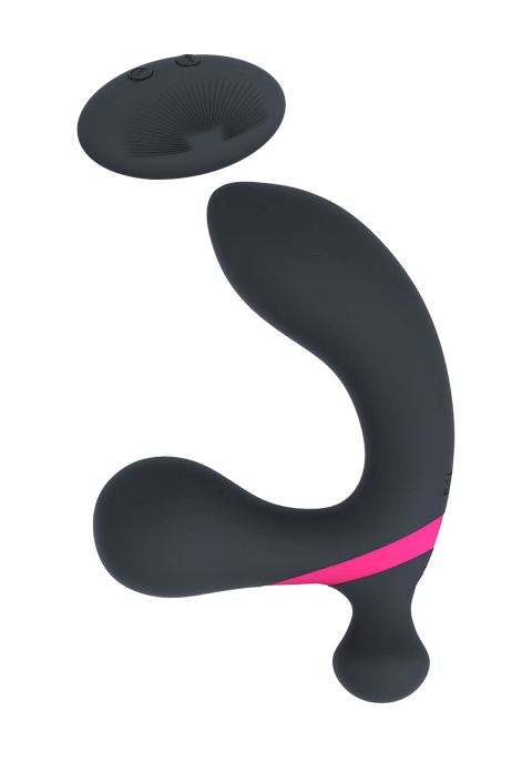 Nowoczesny stymulator prostaty sterowany pilotem - ładowany przez USB