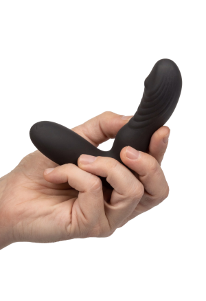 Wibrujący masażer prostaty z masującą kulką, ładowany USB