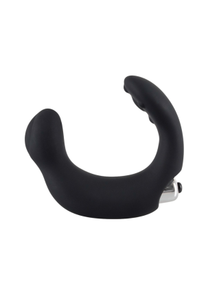 Wibrujący masażer prostaty i krocza, silikon, silne wibracje