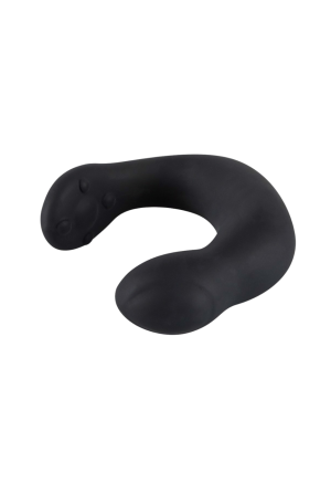Wibrujący masażer prostaty i krocza, silikon, silne wibracje