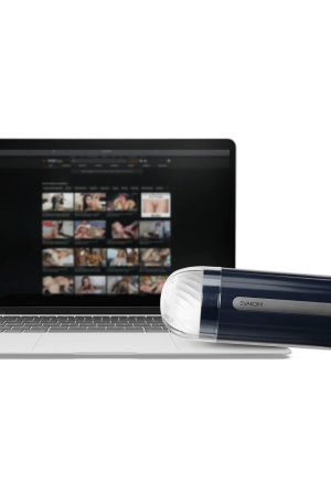 Masturbator łączący się z treściami wideo
