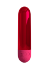 Metaliczny, mini wibrator typu bullet - 8 cm