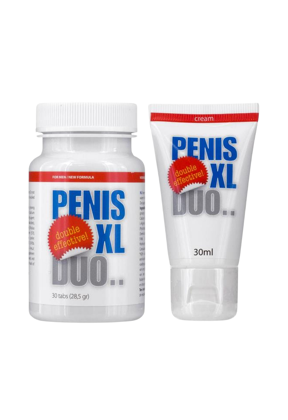 Krem i tabletki na powiększenie penisa - Penis XL Duo Krem i tabletki na powiększenie penisa - Penis XL Duo