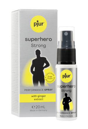 Mocny spray opóźniający ejakulację/wytrysk - Pjur Superhero Strong