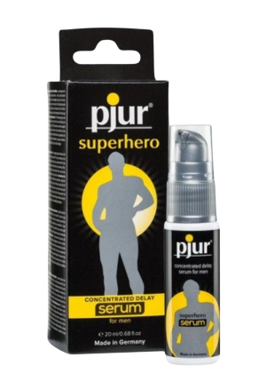 Serum mocno opóźniające ejakulację/wytrysk, Pjur Superhero - 20 ml