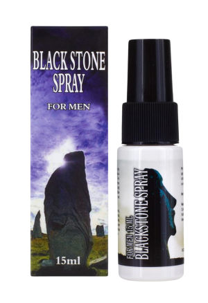 Black Stone Spray opóźnia wytrysk, znieczula penisa - 15ml